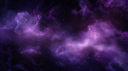 Obraz premium Mystical dark background with purple sparks and smoke, ideal for Halloween themes, magic concepts, and spooky designs.