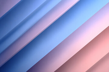 Obraz premium Abstract diagonal lines in soft blue and pink gradients with textured surfaces