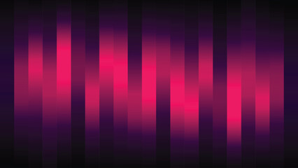 Abstract dark pink and purple vertical light bar background with digital wave pattern for modern design