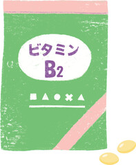 ビタミンB2のサプリメント