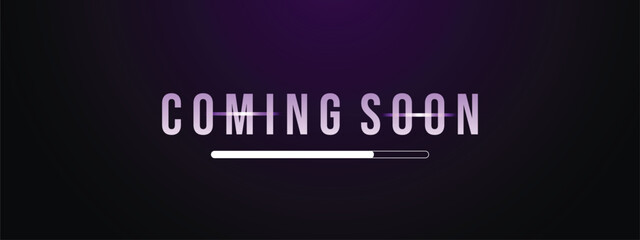 Elegant Coming Soon Background Vector with Soft Dark Lighting and Smooth Wave Shapes