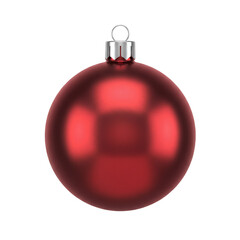赤いオーナメントボール