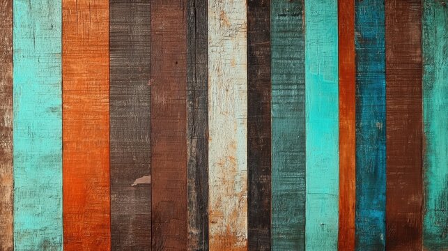 Weathered wood background in dark blue and brown, ideal for rustic designs, interior themes, and natural projects.