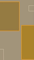 Fototapeta premium Geometric Abstract Design with Overlaying Rectangles in Earth Tones