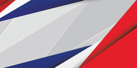 Modern abstract white and red with blue background suitable for posters, covers and modernity. vector ilustrator.