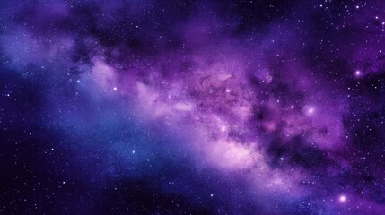Galaxy background in blue and purple, perfect for wallpapers, websites, and dreamy projects.