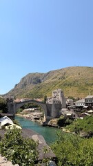 Bosnia and Herzegovina Mostar Bridge Village Balkans