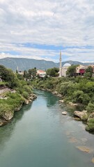 Bosnia and Herzegovina Mostar Bridge Village Balkans