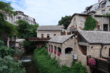 Bosnia and Herzegovina Mostar Bridge Village Balkans