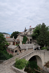Bosnia and Herzegovina Mostar Bridge Village Balkans