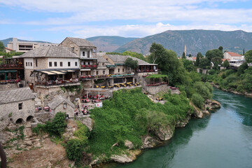 Bosnia and Herzegovina Mostar Bridge Village Balkans