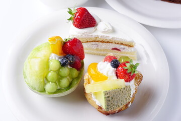 おいしいフルーツケーキ