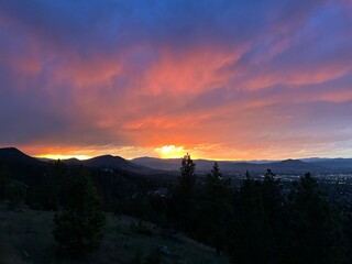 Sunset Montana