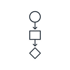 flowchart process visualizing a workflow streamlining decision-making for business optimization in management and strategic planning ensuring clarity