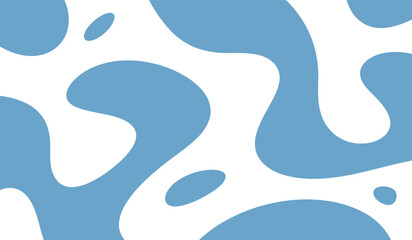 Blue wavy pattern background vector – abstract ripple water wave design for ocean, sea, fluid, movement, or modern minimal illustration