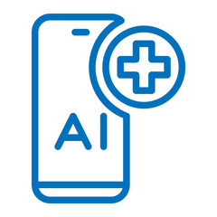 Obraz premium medical app icon