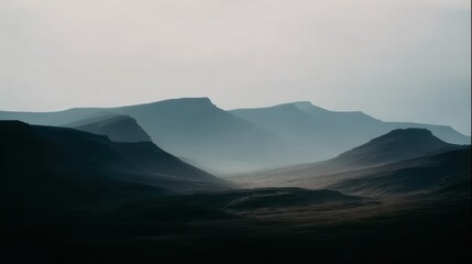 3D rendered landscape background with minimal style, suitable for advertisements, social media, and creative projects.