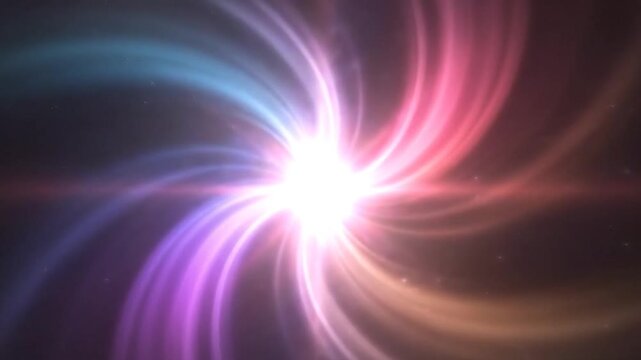 Dynamic abstract multicolored gradients glowing and moving smoothly