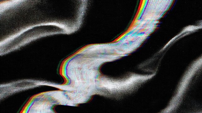 Abstract holographic background on black, suitable for advertisements, social media, and creative visuals.