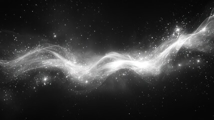 Abstract space nebula design, background, graphic element, wallpaper