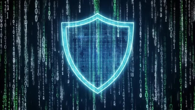 デジタルの雨が力強い盾に変わる未来の防御