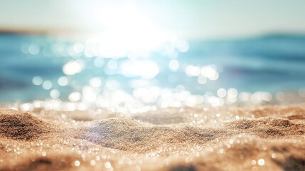 Coastal background for design, designed for promotions, applications, and peaceful visuals.
