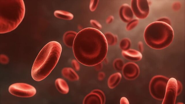 Red Blood Cells: Microscopic View of Erythrocytes
