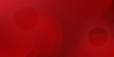 Red abstract background. Dynamic shapes composition. Eps10 vector