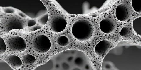 Advanced porous trabecular microstructure analysis for biocompatible scaffolds in tissue engineering applications with optimized pore size interconnectivity and mechanical integrity