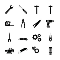 Essential tools for construction, repair, and DIY projects, perfect for home improvement, carpentry, and professional use