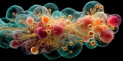 Professional high-resolution confocal fluorescence microscopy system with advanced optical sensors, automation, spectral analysis, and precision imaging for bioinformatics applications