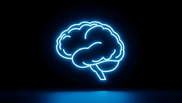 Futuristic medical concept with a glowing virtual stomach hologram