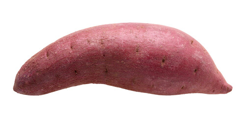 Close-up, Sweet potato isolated, transparent PNG, PNG format