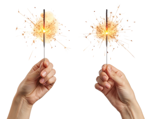 dandelion, flower, nature, plant, seed, summer, sky, wind, vector, hand, seeds, blue, stem, illustration, white, blowing Bright Firework Sparkler Sticks in Hand Set, isolated on transparent background