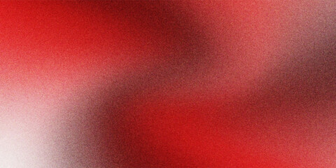 Red gradient background with subtle grain texture, featuring a grainy gradient effect. Red color wallpaper with soft noise texture.