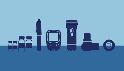 Essential Diabetes Care Supplies, Glucometer and Insulin Devices, Medical Monitoring Equipment