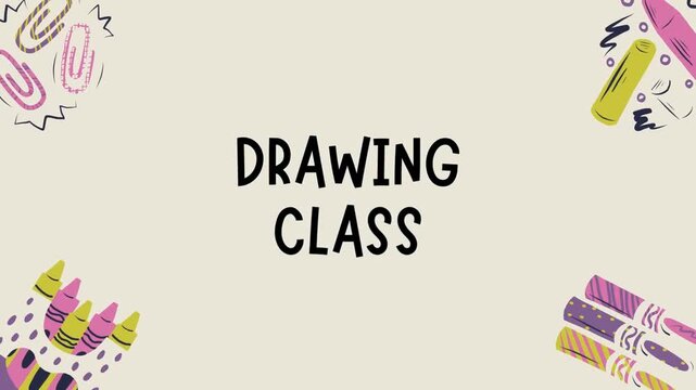 Dive into the world of drawing with this engaging introduction to our creative class! 🎨✏️