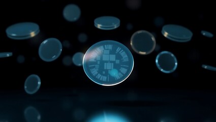 Generative AI Digital Data Currency Blockchain Future.