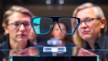 Generative AI exploring future intelligent optical displays.