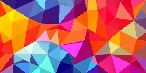 Fototapeta premium Abstract geometric shapes forming a complex pattern, idea, trend