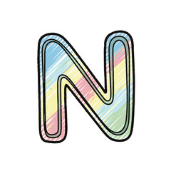 Minimalist Hand-Drawn Icon Vector Illustration with Playful Style for Creative Design and Digital Projects