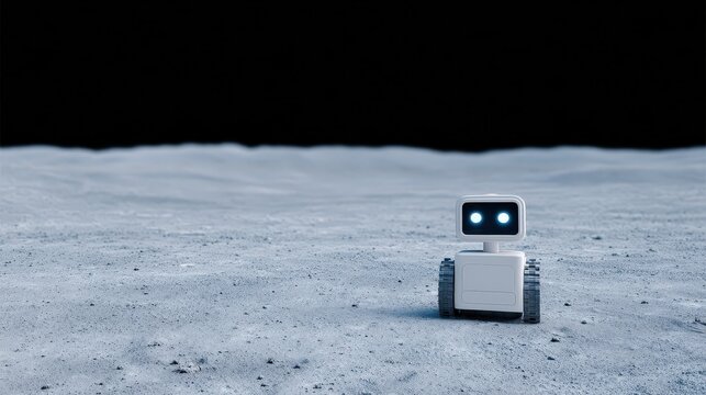 Robotics testing long-distance throw on moon ground, Gravity on the Moon