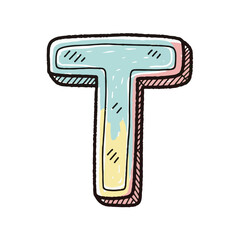 Playful Hand-Drawn Icon Vector Illustration for Creative and Casual Designs