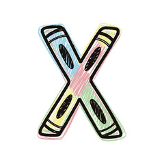 Playful Hand-Drawn Icon Vector Illustration with Doodle Style for Creative Design Projects