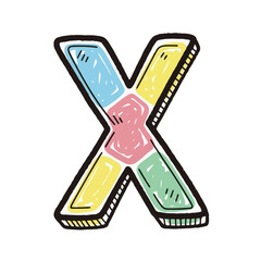 Playful Hand-Drawn Icon Vector Illustration for Creative and Fun Design Projects