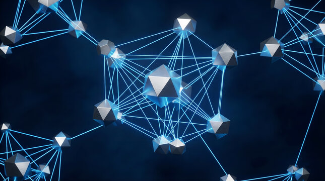 Distributed Nexus: Silver Polyhedron Edge Computing Grid with Laser Connections