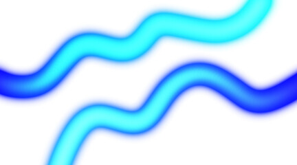 Abstract glowing neon light streak rays seamless loop flow wave shaped overlay PNG. Glowing blurred neon colors gradient flow wavy. Light leaks texture. Multicolour gradient. Transparent background 