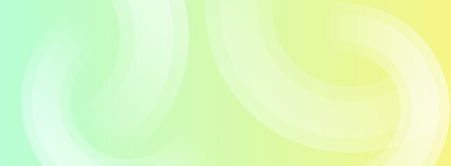 Banner background, soft green fluid waves with smooth organic curves.