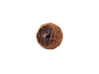 Delicious Chocolate Truffle with Rich Cocoa Coating Perfect for Indulgent Treats and Desserts