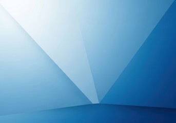Geometric blue background with light gradient and sharp lines